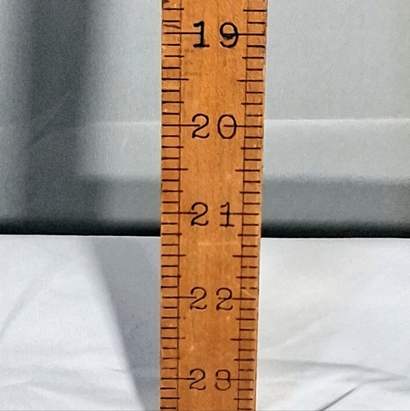 Stanley Other - Stanley 34v 1940's Era Vintage Rare Collectible Maple 24" Vertical Ruler